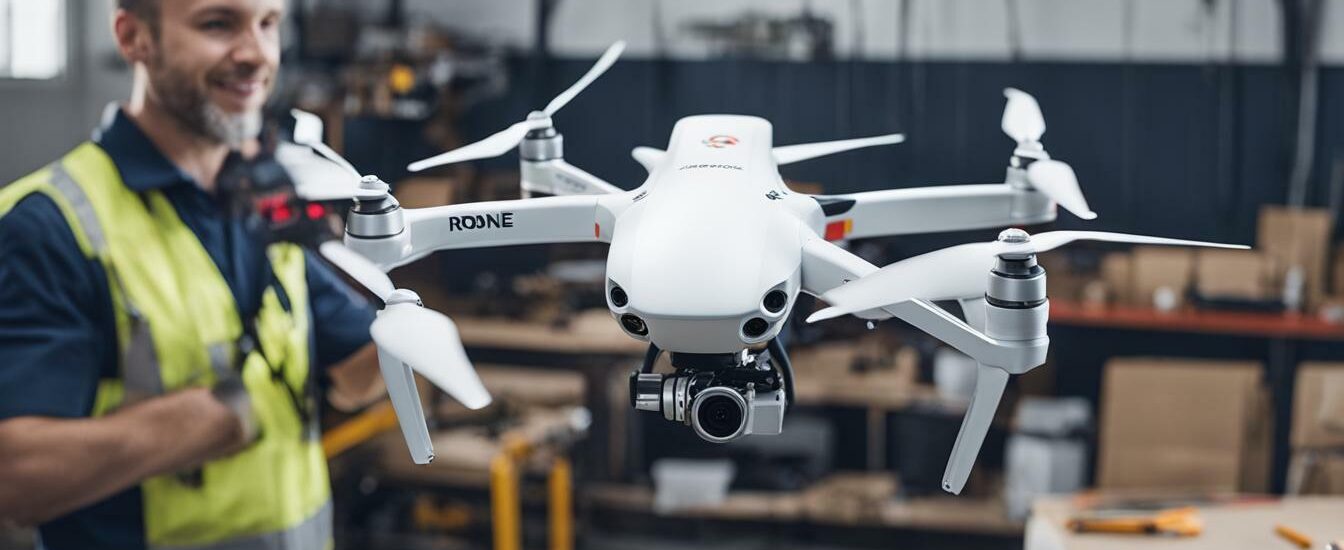 Drone Repair Services Business Concept